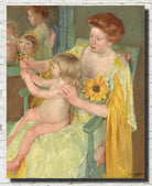 Mary Cassatt, Impressionist Fine Art Print : Mother and Child