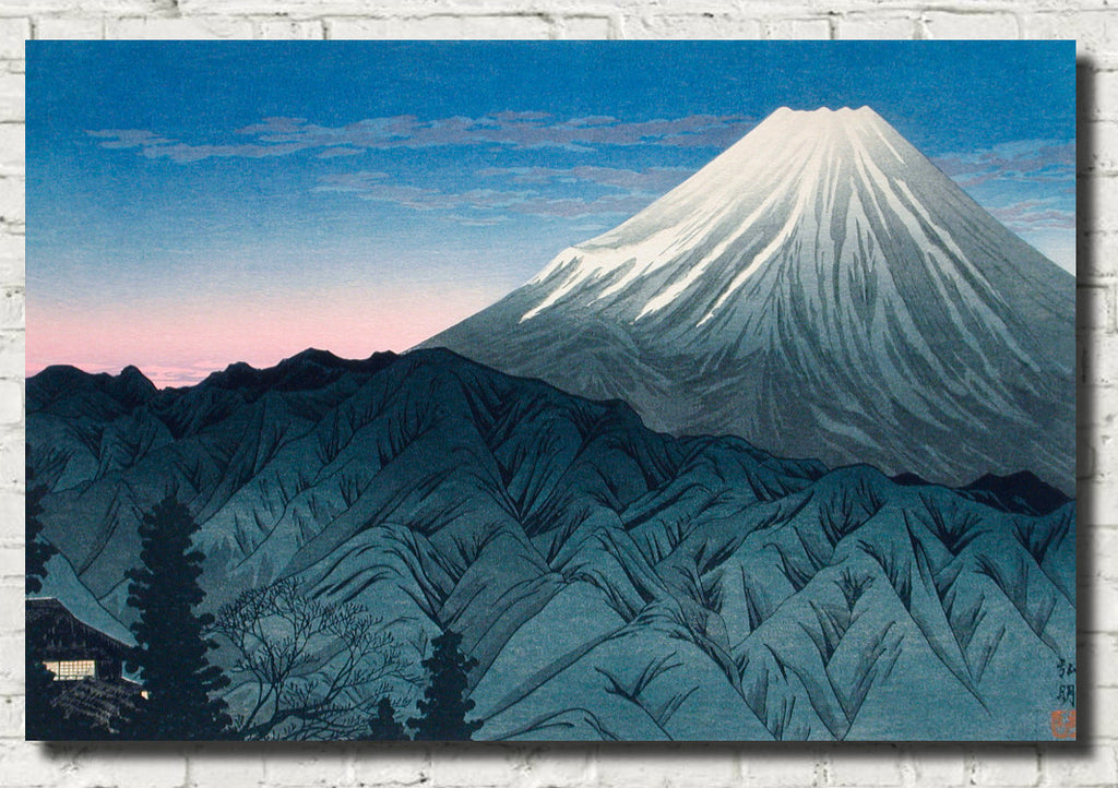 Mount Fuji From Hakone, Japanese Fine Art Print, Hiroaki Takahashi