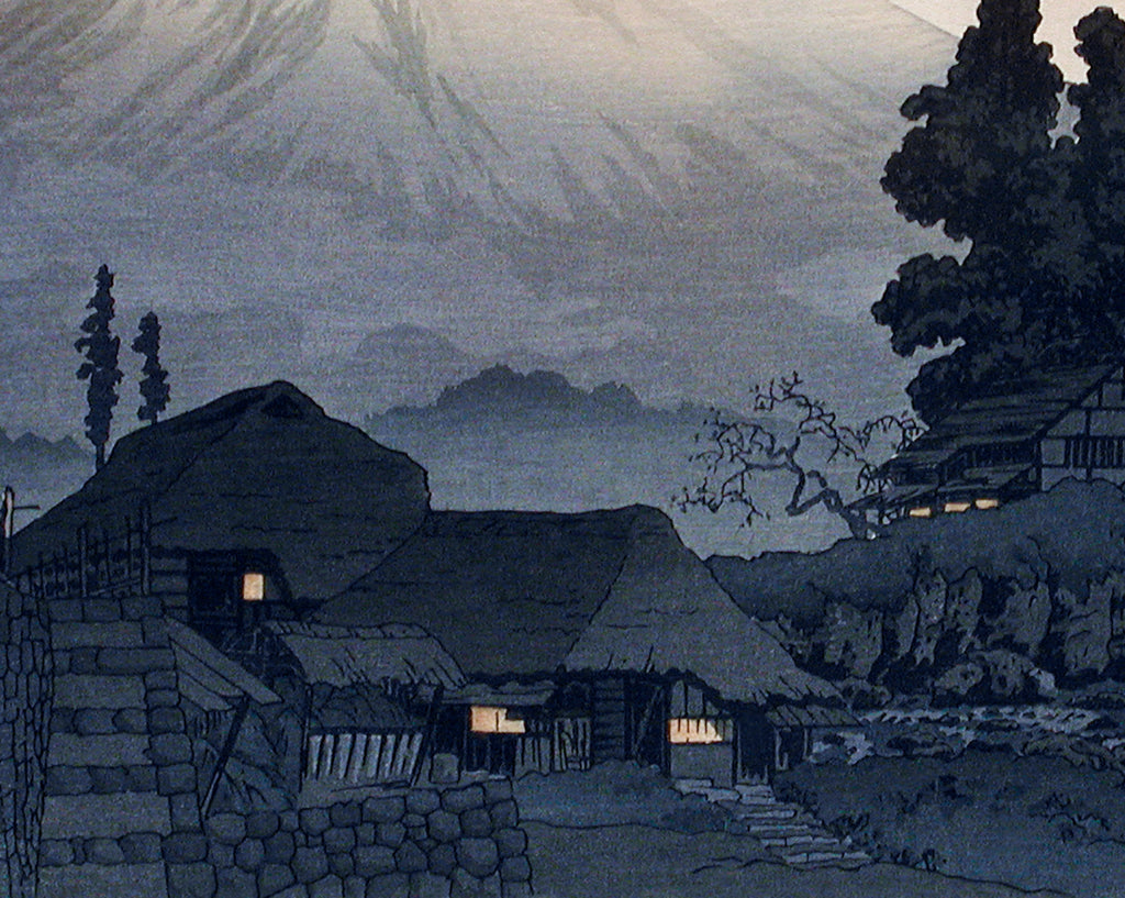 Mount Fuji From Mizukubo, Japanese Fine Art Print, Hiroaki Takahashi