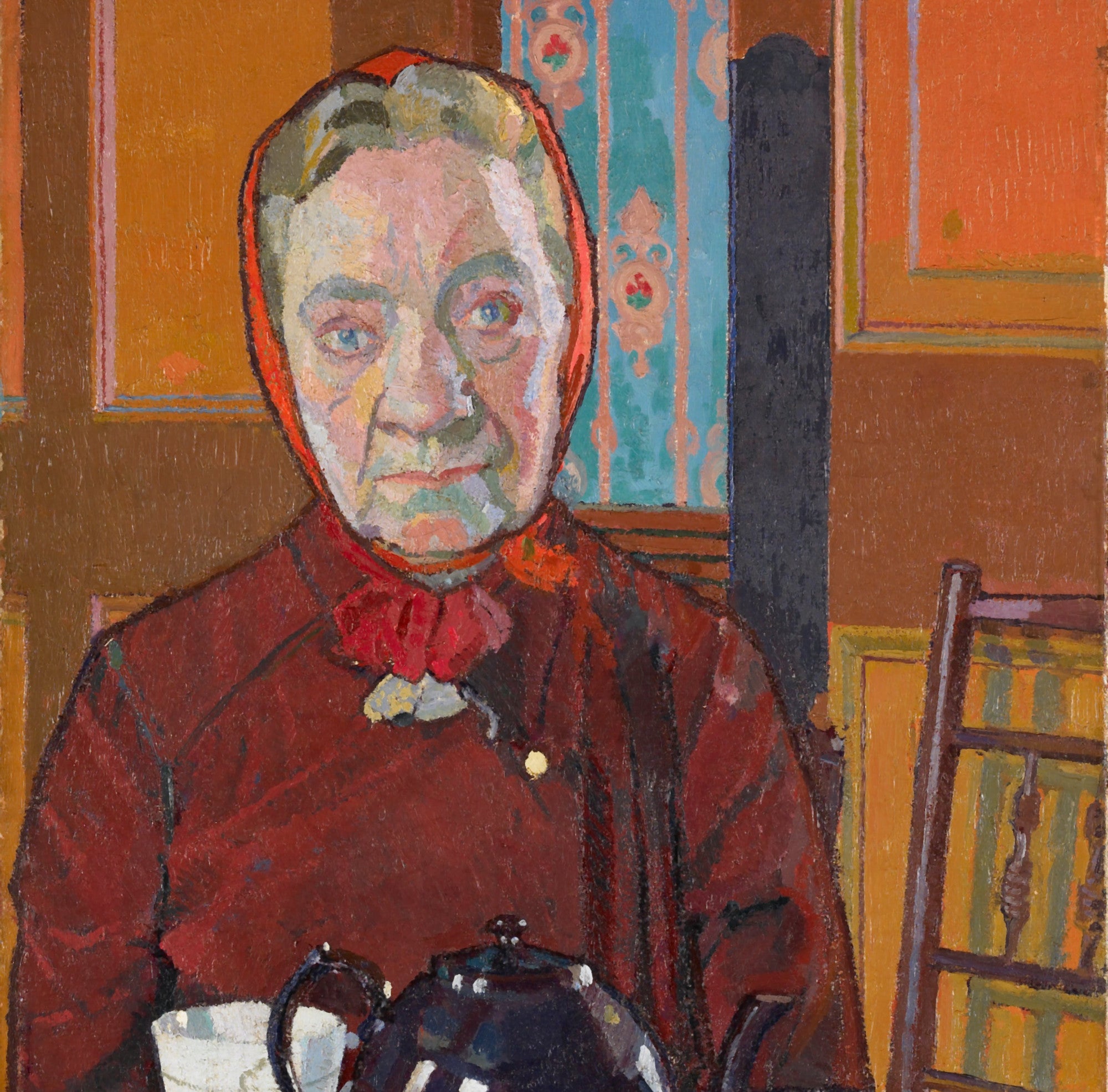 Harold Gilman Fine Art Print, Mrs Mounter