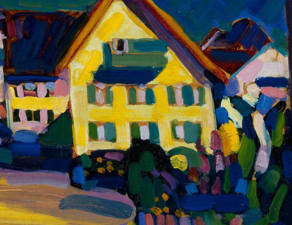 Murnau Burggrabenstrasse 1, Wassily Kandinsky Abstract Fine Art Print