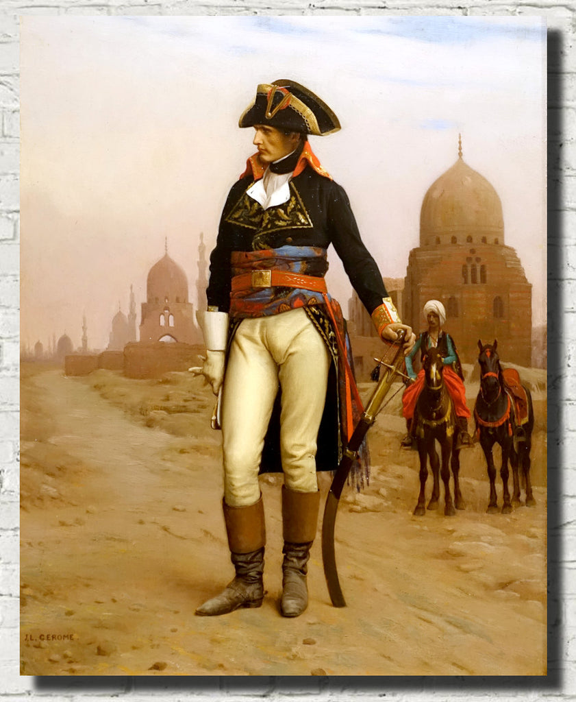 Jean-Léon Gérôme Fine Art Print : Napoleon in Egypt