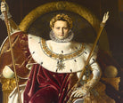 Napoleon on his Throne, Jean-Auguste-Dominique Ingres Fine Art print