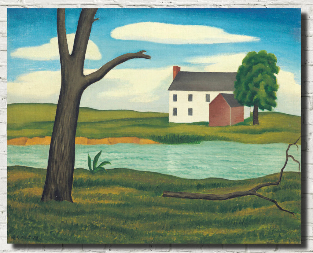 George Ault Fine Art Print, New England Landscape