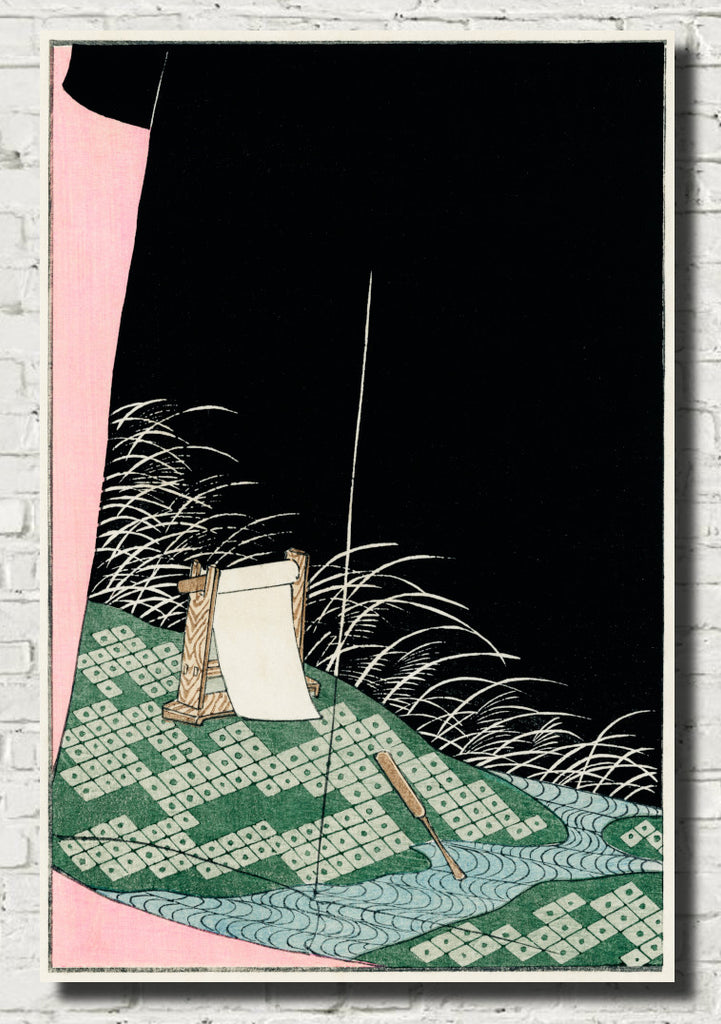 Nightscape, Japanese illustration, Watanabe Shōtei Print