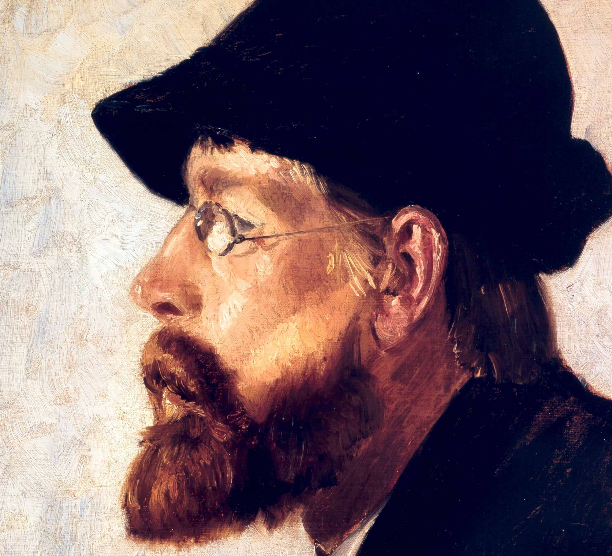 Michael Ancher Fine Art Print, Portrait of Nils Hansteen