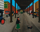 George Ault Fine Art Print, Ninth Avenue