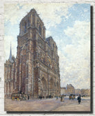 Frederic Anatole Houbron Fine Art Print, Notre-Dame de Paris