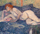 Henri de Toulouse-Lautrec Fine Art Print, Nude Lying on a Couch