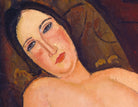 Amedeo Modigliani Fine Art Print : Nude on a Divan