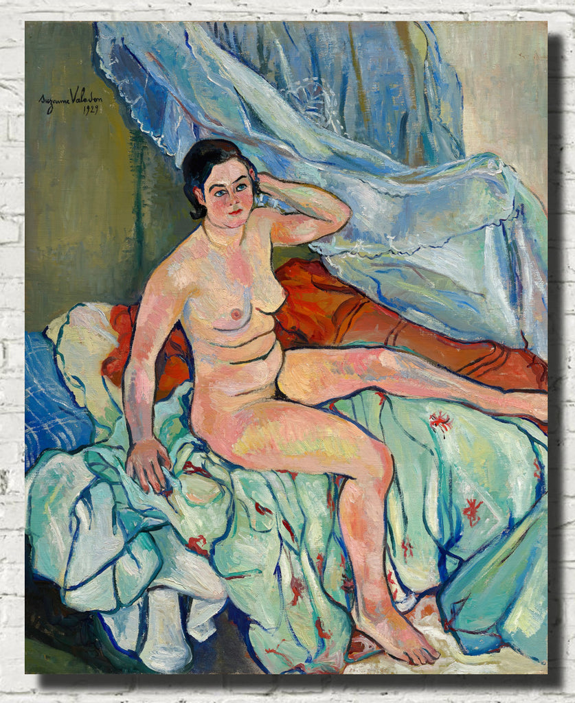 Nude seated on the edge of a bed, Suzanne Valadon