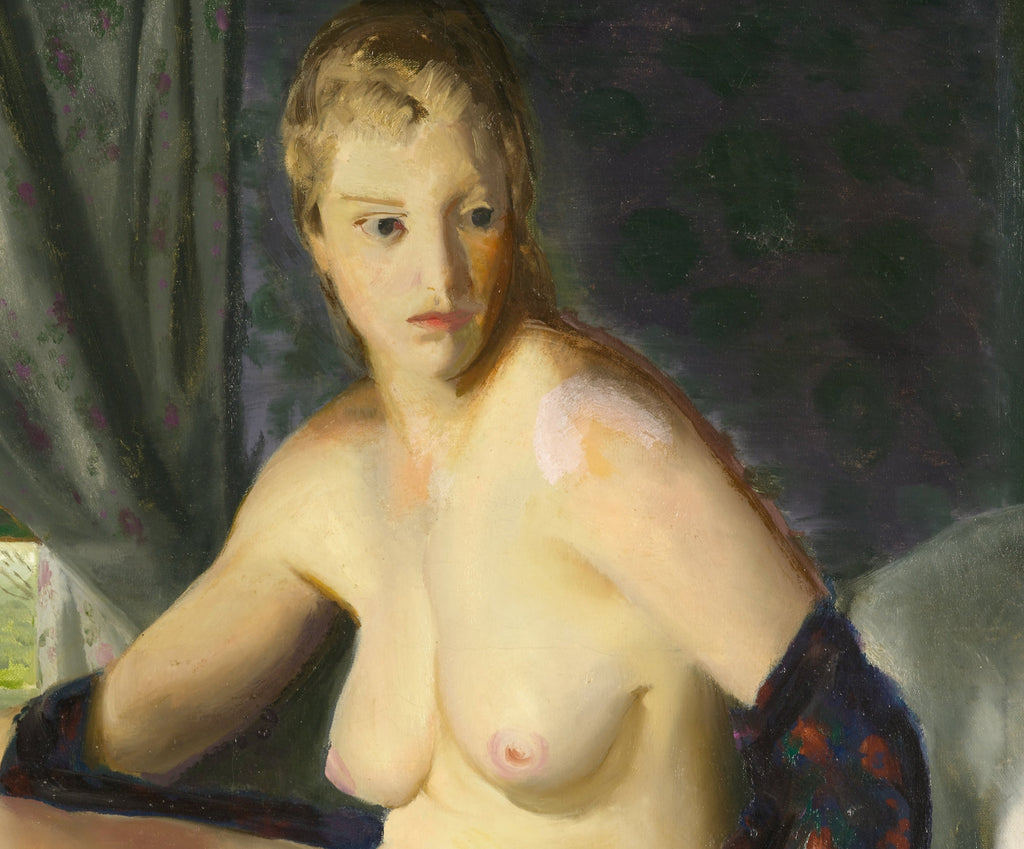 George Bellows Fine Art Print, Nude With Fan