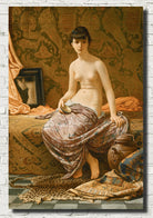 Odalisque, Elihu Vedder, Premium Giclee Fine Art Print