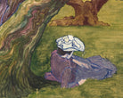 Jan Toorop Fine Art Print, Old Oaks in Surrey