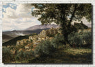 Olevano Romano, Albert Bierstadt, Landscape Print