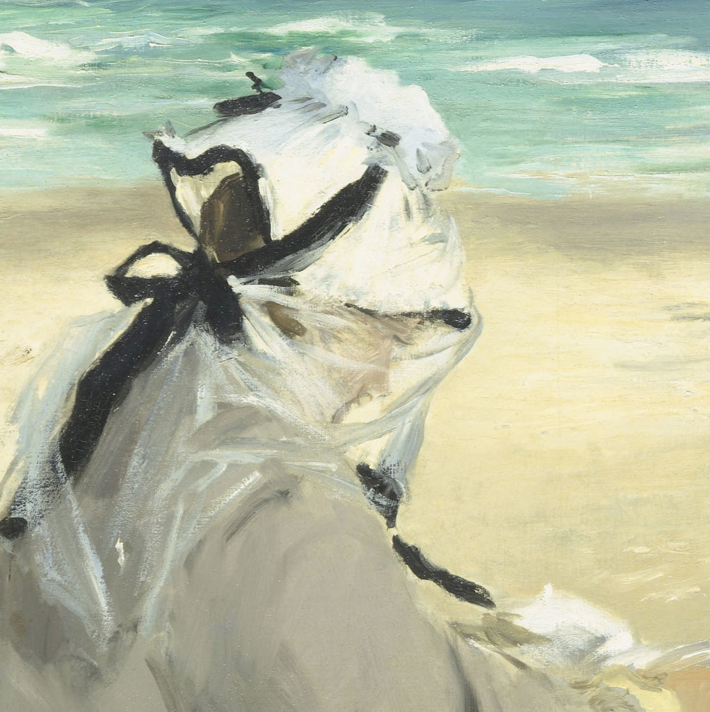 Édouard Manet, French Impressionist Fine Art Print : On The Beach
