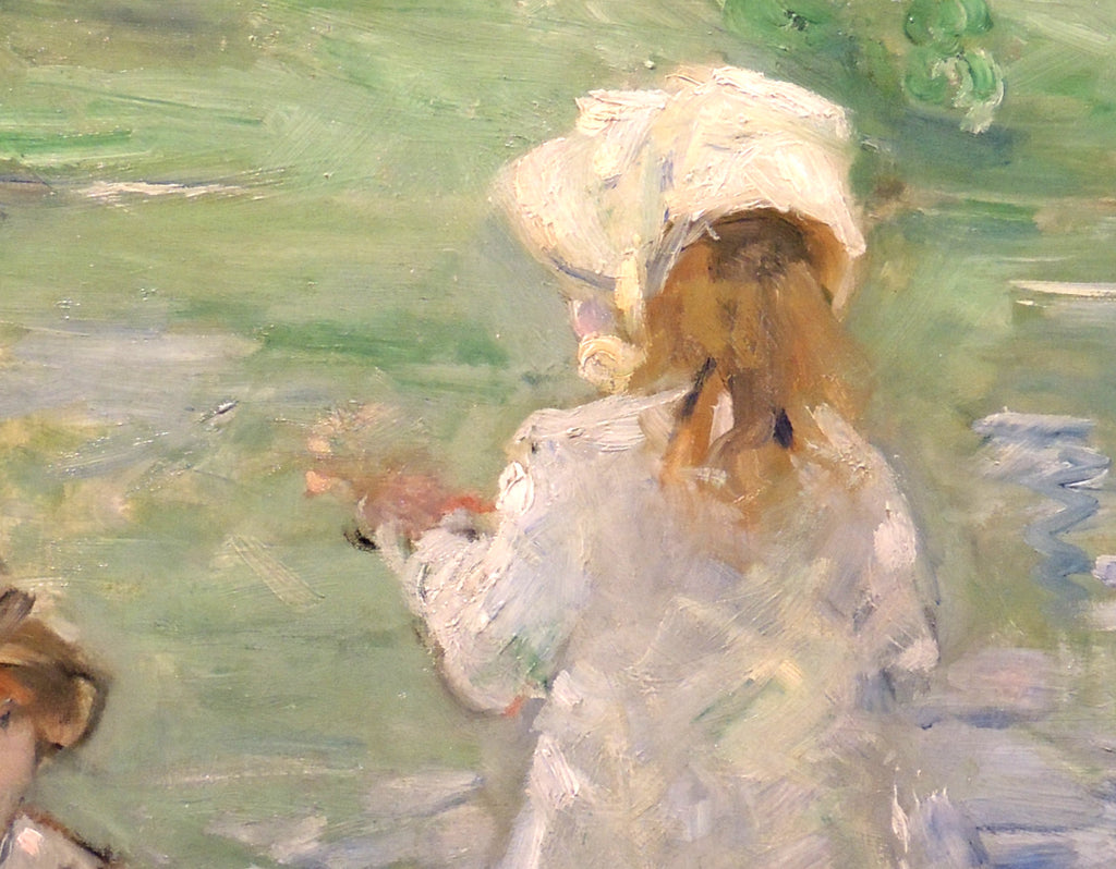 Berthe Morisot, French Fine Art Print : On the Edge of the Lake