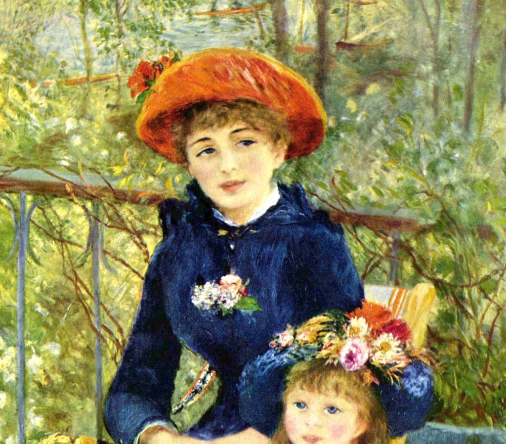 Renoir, Impressionist Fine Art Print, On The Terrace