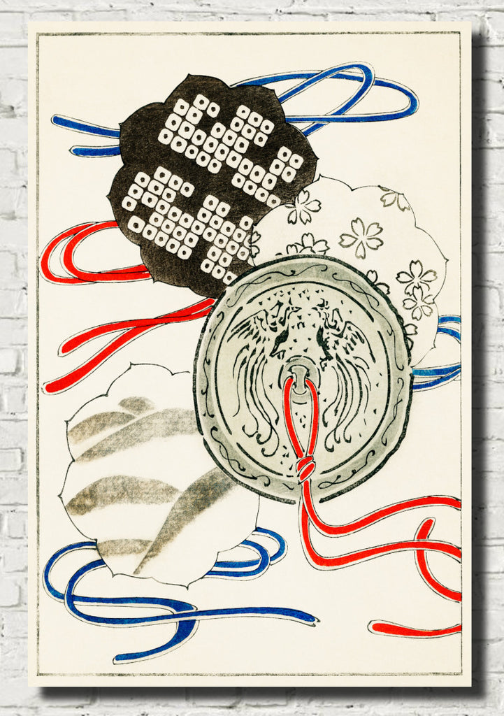 Oriental Pendant, Japanese illustration, Watanabe Shōtei Print
