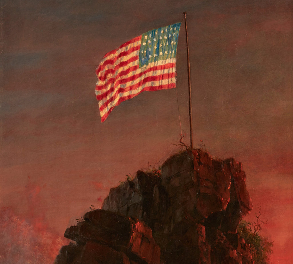 Our Flag, Frederic Edwin Church, Fine Art Print