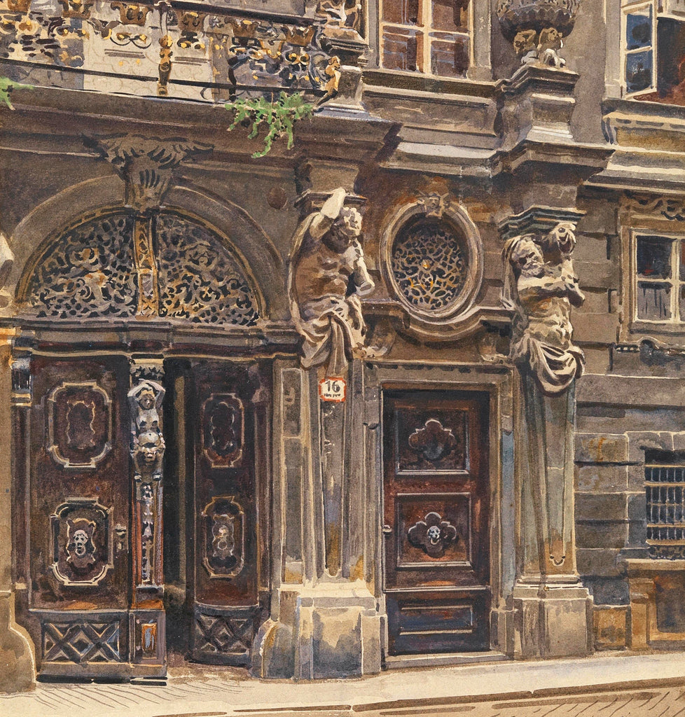Palais Breuner, Vienna, Ernst Graner Fine Art Print