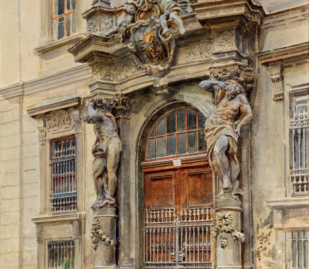 Palais Liechtenstein, Vienna, Ernst Graner Fine Art Print