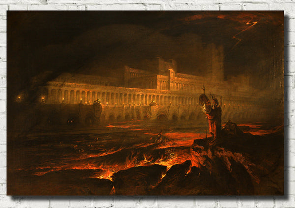 John Martin Fine Art Print: Pandemonium