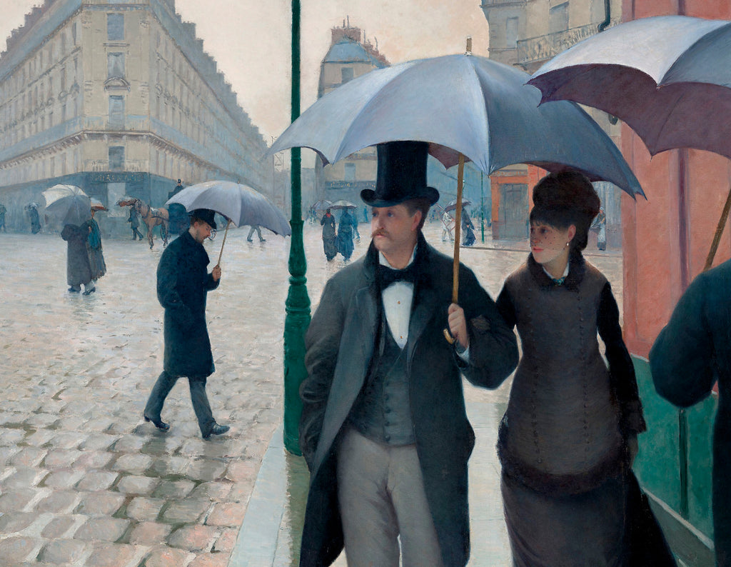 Gustave Caillebotte Fine Art Print : Paris Street Rainy Day