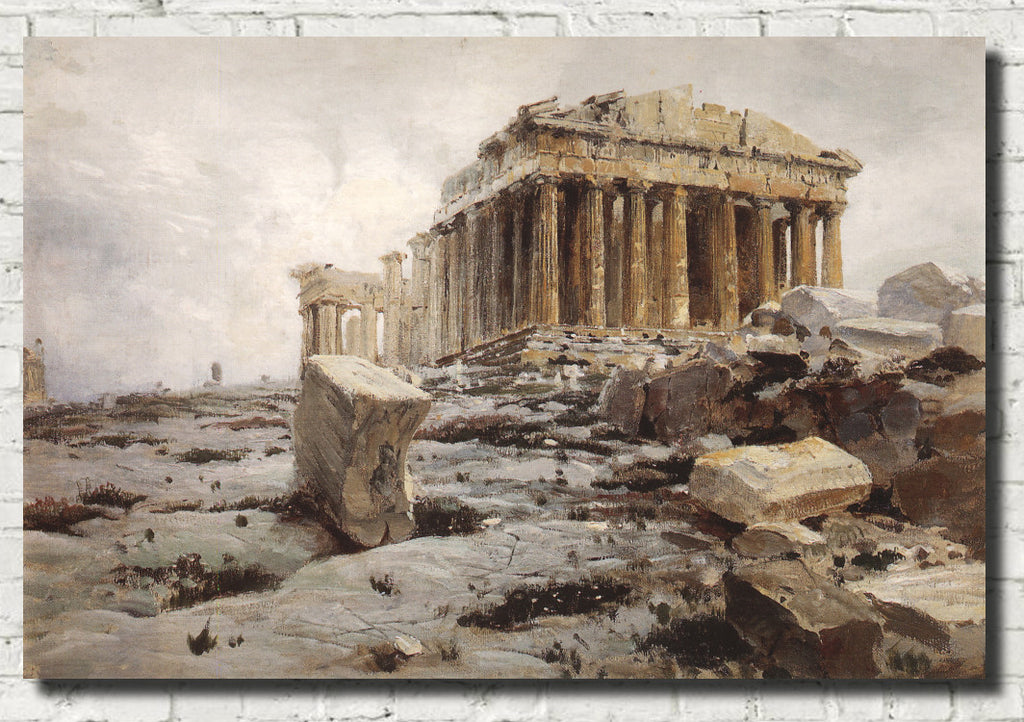 Vasily Polenov Fine Art Print, Parthenon