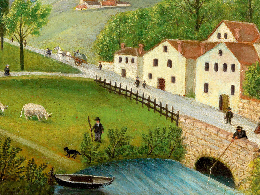 Henri Rousseau, Post- Impressionist Fine Art Print, Pastoral Landscape