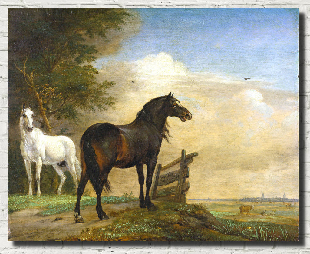 Paulus Potter Fine Art Print, Horses