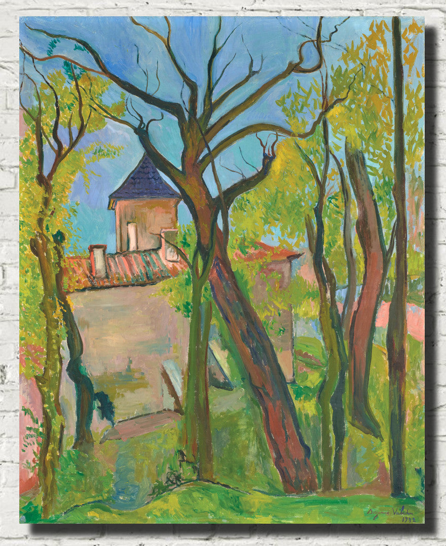 Suzanne Valadon Fine Art Print : Paysage à Saint-Bernard