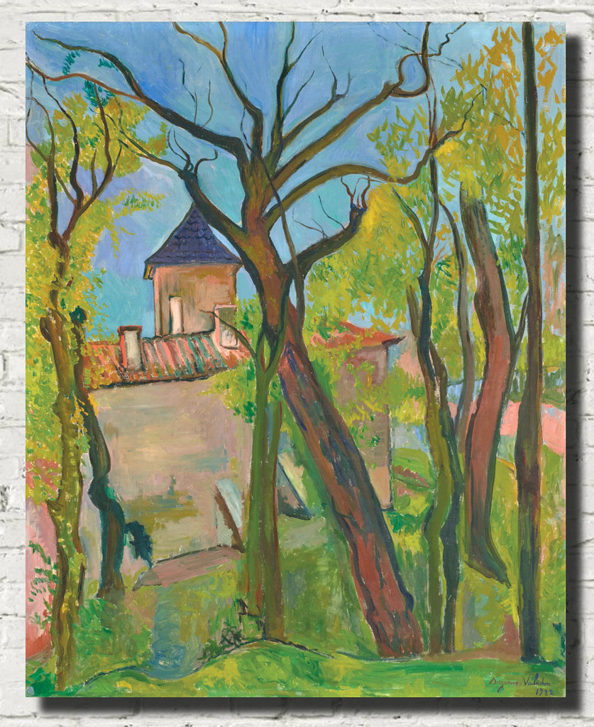 Suzanne Valadon Fine Art Print : Paysage à Saint-Bernard