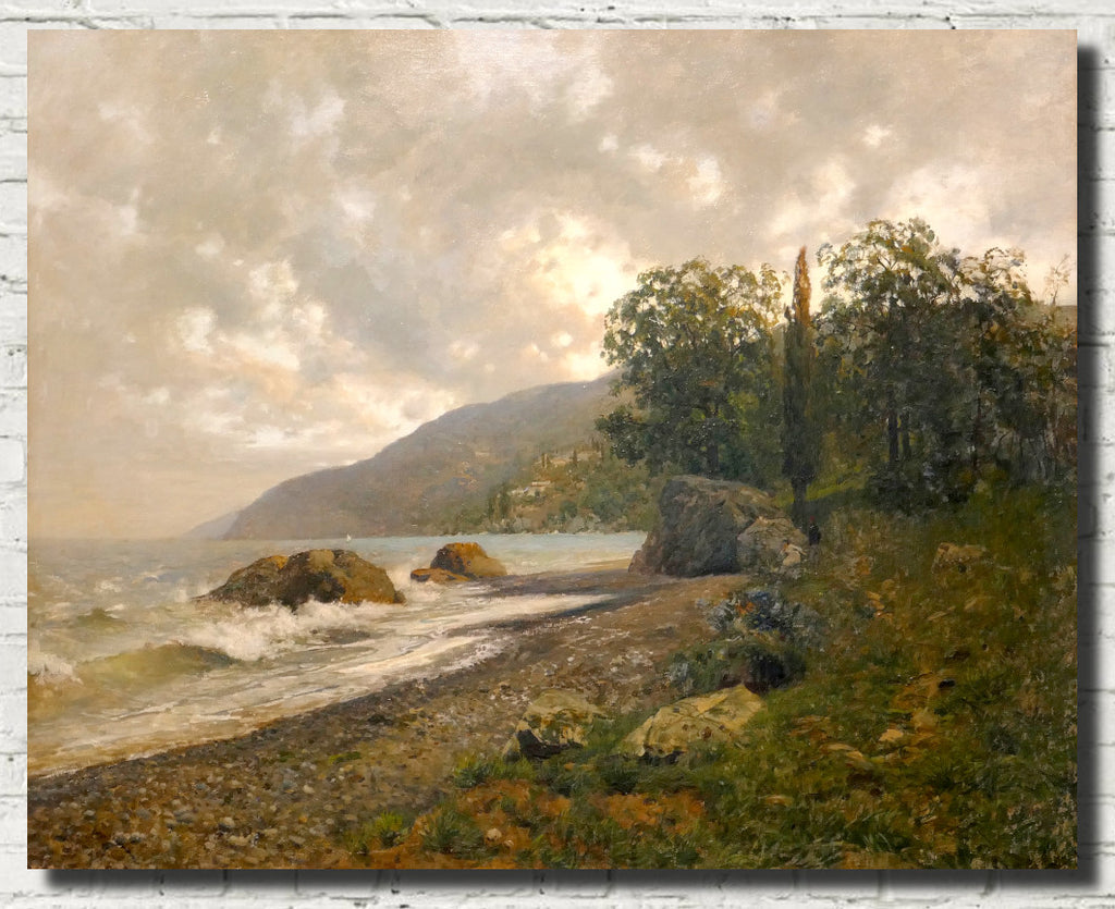 Isaac Levitan Russian Fine Art Print, Crimean Landscape