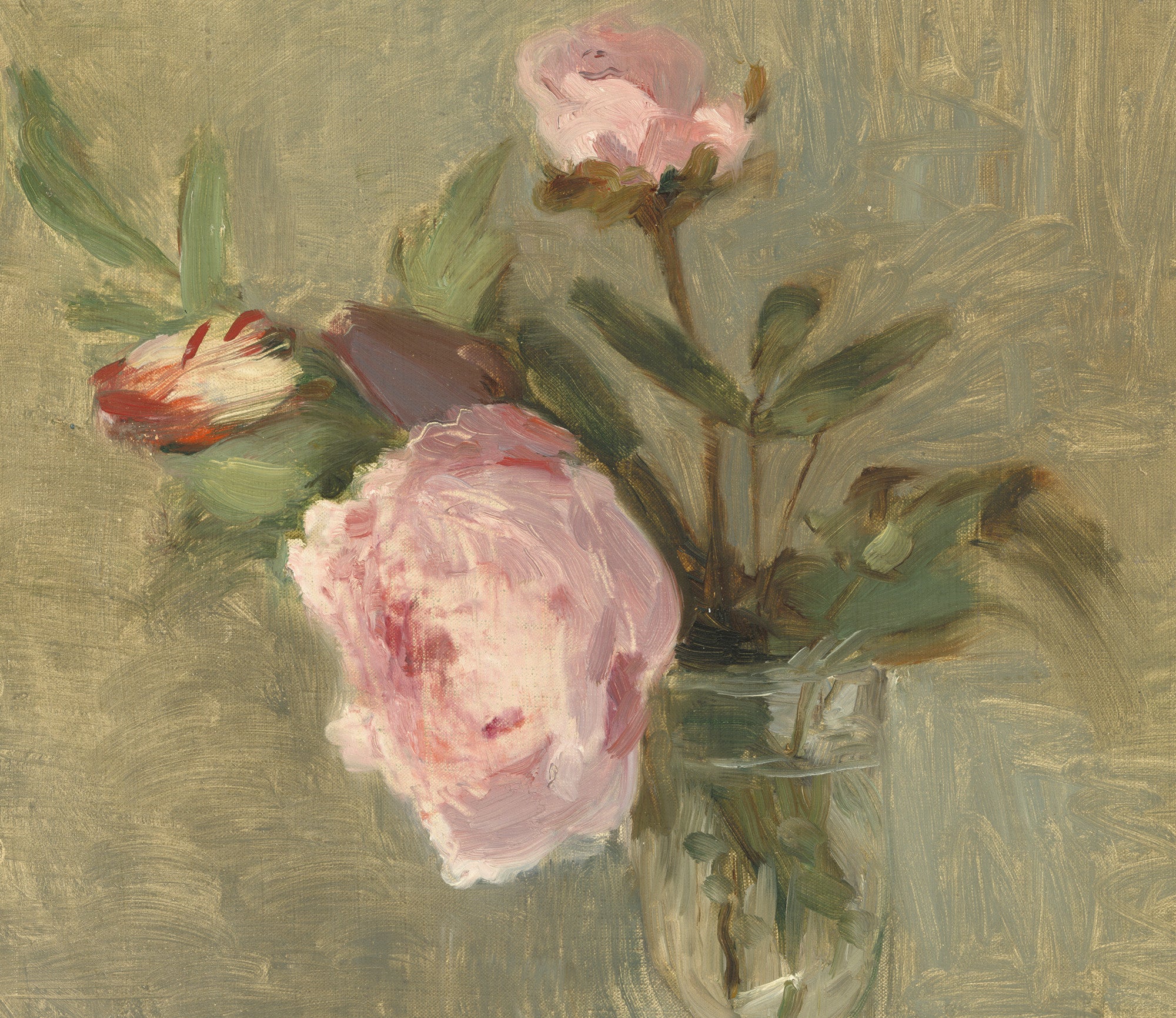 Berthe Morisot, French Fine Art Print : Peonies