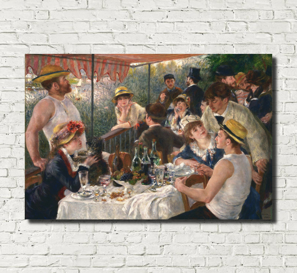 Luncheon of the Boating Party Renoir, Impressionist Fine Art Print