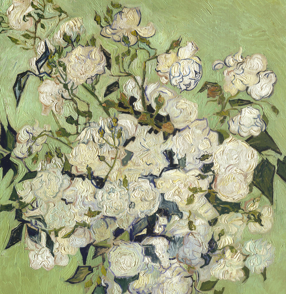 Vincent Van Gogh Fine Art Print, Pink Roses in a Vase