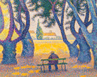 Paul Signac Fine Art Print, Place des Lices, Saint-Tropez