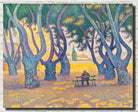 Paul Signac Fine Art Print, Place des Lices, Saint-Tropez