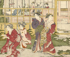 Torii Kiyonaga, Japanese Fine Art Print, Playing Blind Man