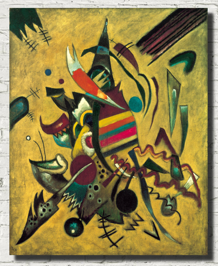 Points, Wassily Kandinsky Abstract Fine Art Print