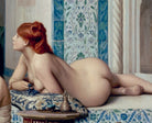 Jean-Léon Gérôme Fine Art Print : Pool in a Harem