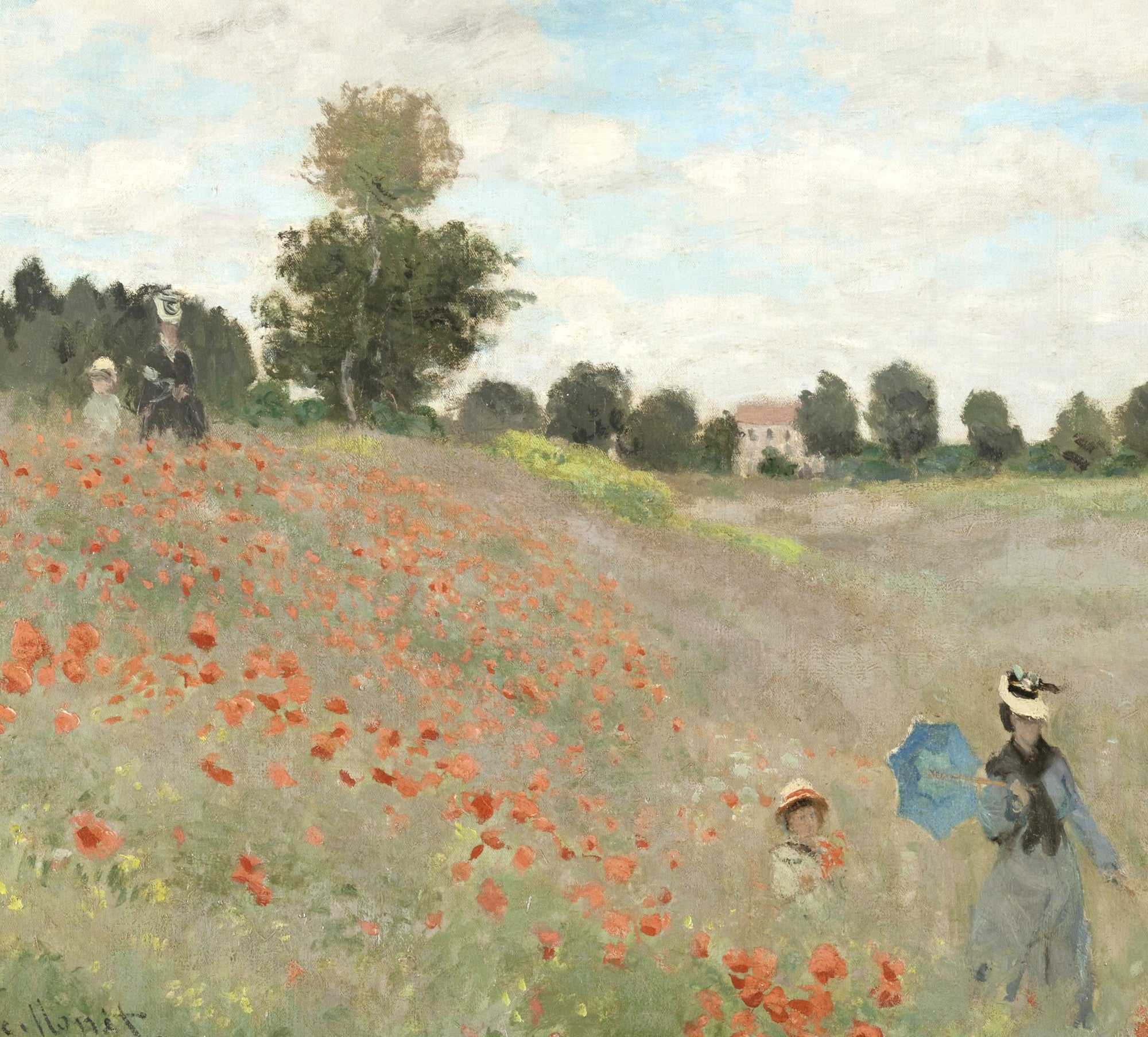 Claude Monet Fine Art Print, Poppy Field