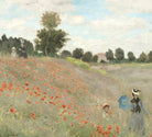 Claude Monet Fine Art Print, Poppy Field