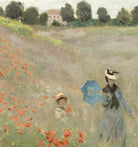 Claude Monet Fine Art Print, Poppy Field