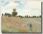 Claude Monet Fine Art Print, Poppy Field