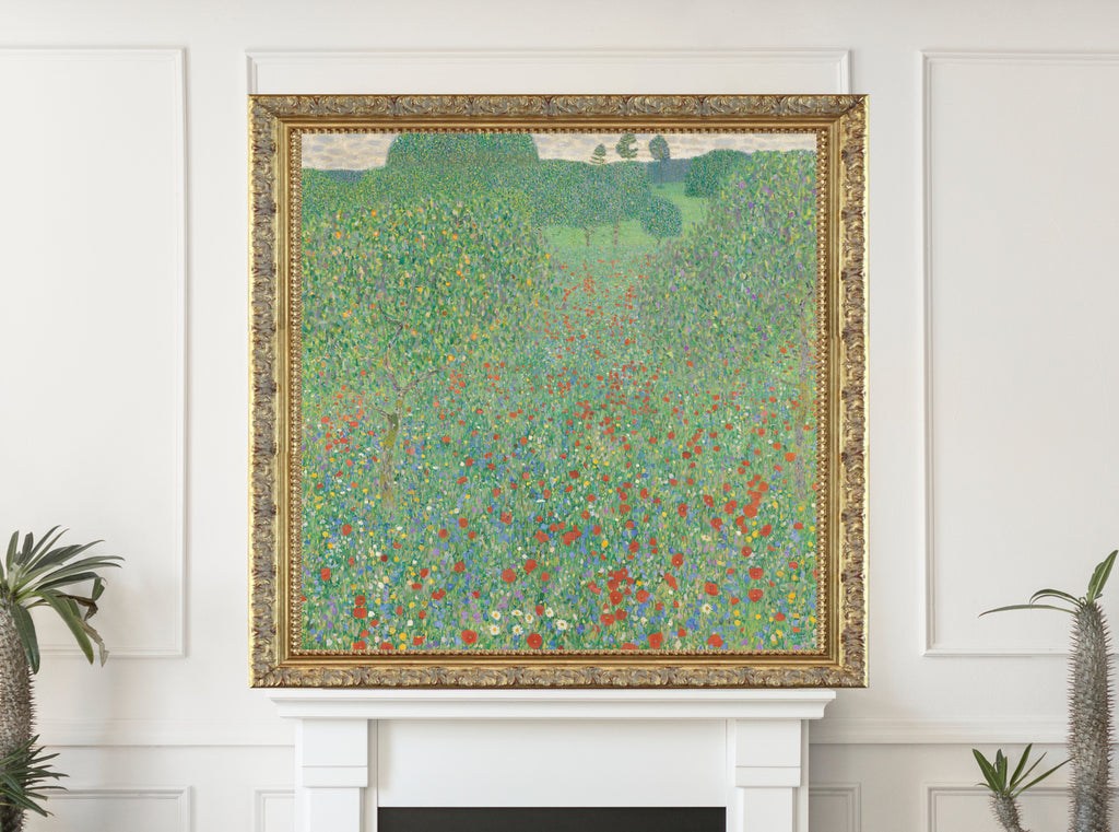 Gustav Klimt, Field of Poppies