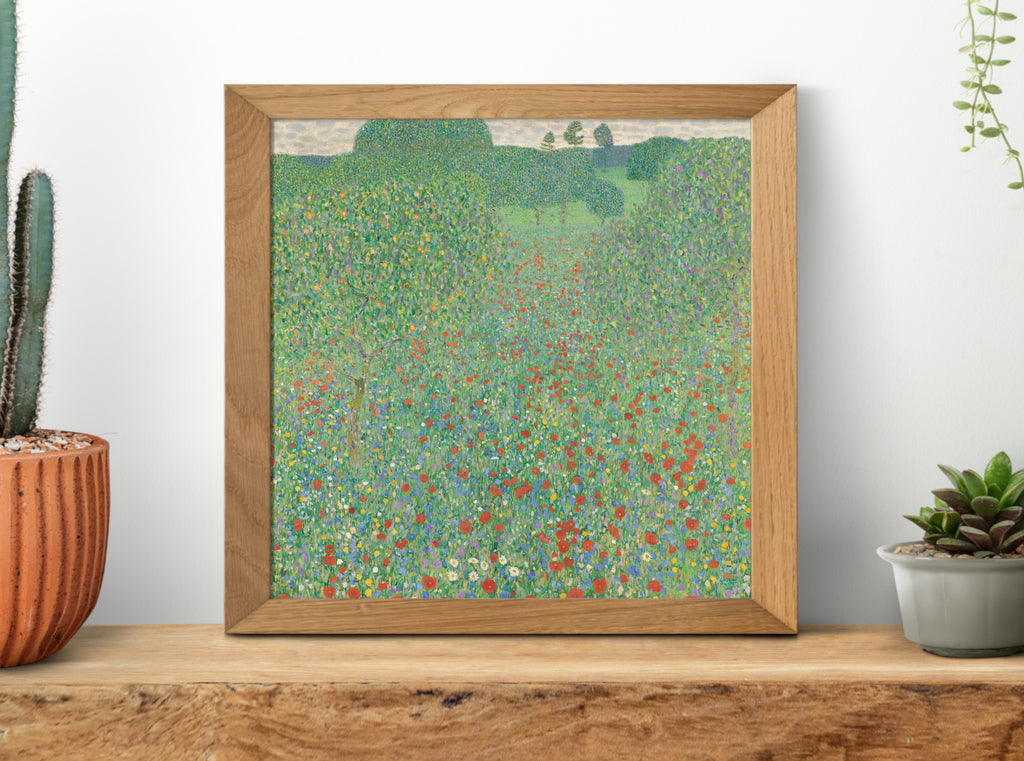 Gustav Klimt, Field of Poppies