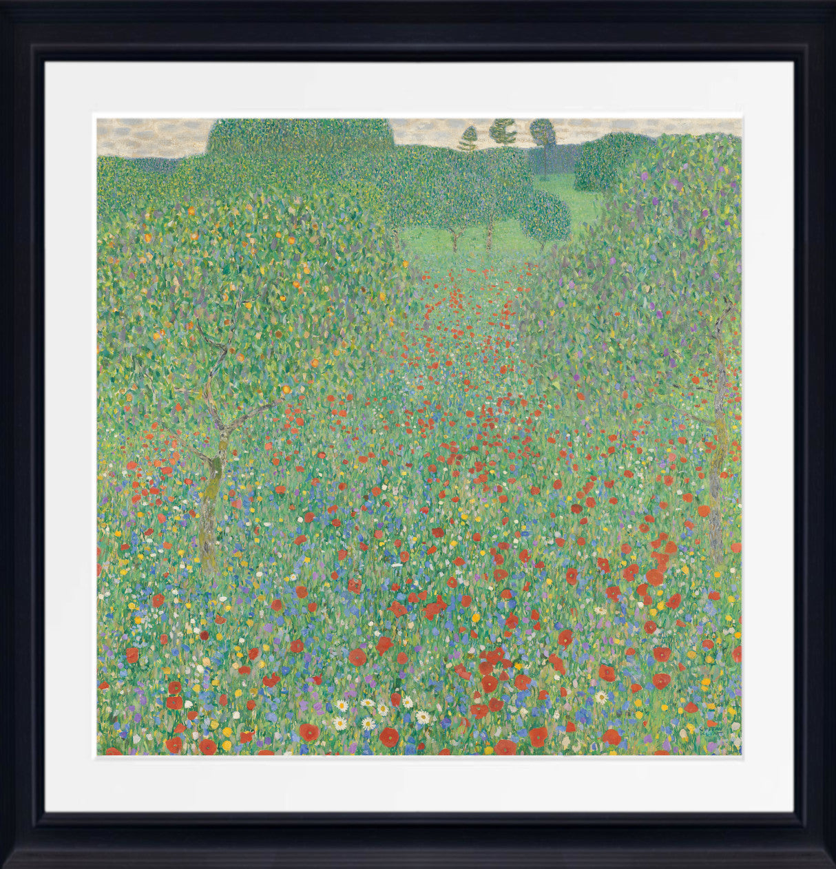 Gustav Klimt, Field of Poppies