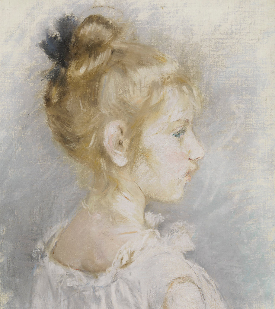 Berthe Morisot, French Fine Art Print : Portrait de Blanche Pontillon
